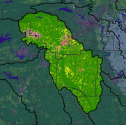 Watershed Land Use Map - Upper Saline