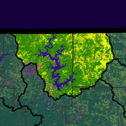 Watershed Land Use Map - North Fork White