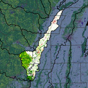 Watershed Land Use Map - Upper White-Village