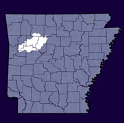 State-Level Map - Dardanelle Reservoir