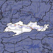 Watershed-Level Map - Petit Jean