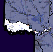 Watershed-Level Map - Pecan-Waterhole